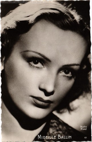 Cpa mireille balin film - ak,