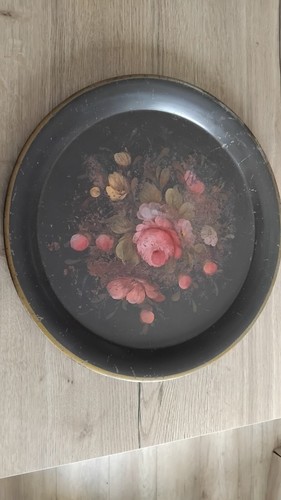 Grand plateau rond - , tôle
