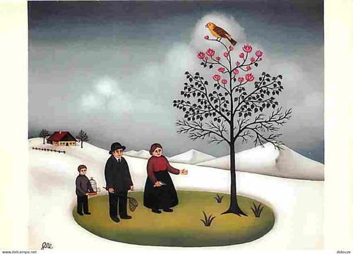 Carte postale art peinture - postale,