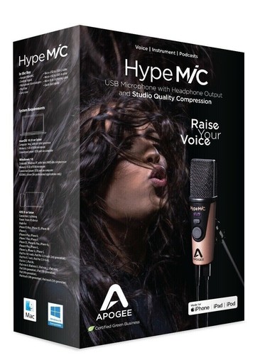 Apogee hype mic usb - hype, cardioid