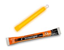 12 Heures 15.2cm Snaplight (15cm) Orange Batonnets Lumineux (Cyalume Marque) Clé