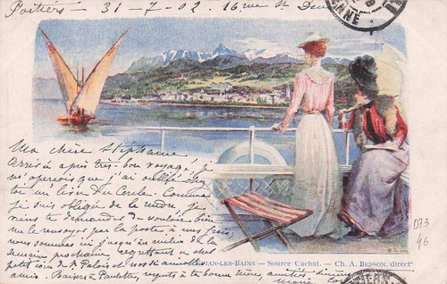 Evian les bains source - evian,