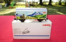 Wagon de marchandise  Marklin club 1995 ref : 84495 avec sa boite.