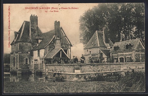 Cpa beaumont roger chasse - cpa,