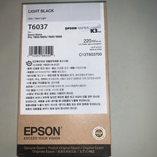 EPSON T6037   LIGTH BLACK
