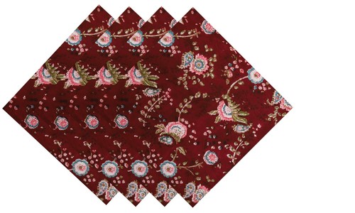 Coton floral bloc - coton,
