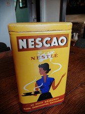 Boîte métal nescao - boîte, nestlé