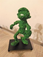 FIGURINE RESINE GASTON LAGAFFE COLLE A SAPIN/PLASTOY 2004/HACHETTE