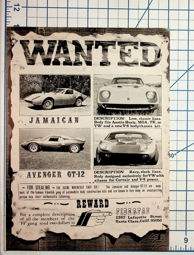 Fiberfab jamaican avenger - jamaican,