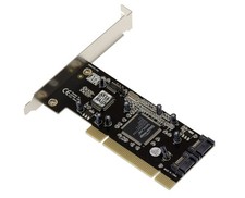 Carte Controleur PCI SATA // 2 PORTS // RAID 0 RAID 1 - Chipset SIL3112