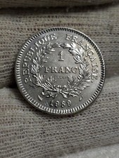 1 Franc États Généraux 1989 Essai Rare 1850 Ex
