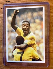 FOOTBALL LE ROI PELE MUNDIAL MEXICO 1970  IMAGE CHOCOLAT POULAIN SÉRIE 44 n°15