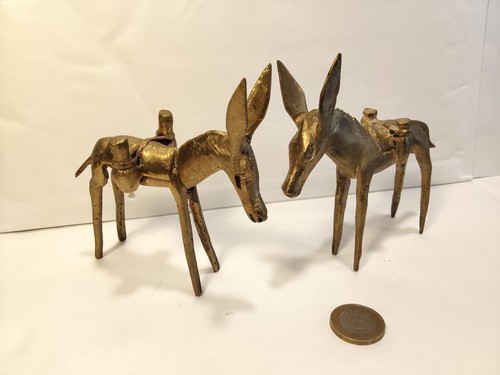 Statuettes paire ânesses - paire, d'Ânesses