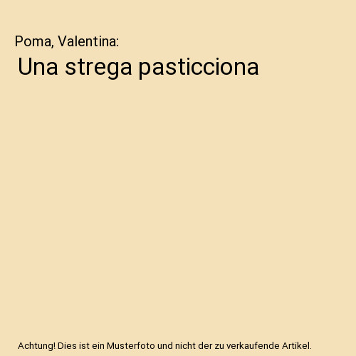 Una strega pasticciona poma - una,