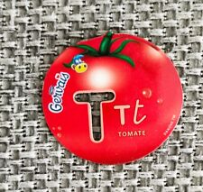 MAGNET GERVAIS ALPHABET FRUITS ET LEGUMES LETTRE T TOMATE