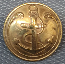 ancien bouton d'infanterie et