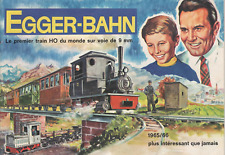 Catalogue  EGGER-BAHN - Train HO - Jouet - Année 1965/66 -