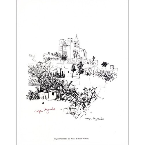 Bezombes roger lithographie - bezombes,