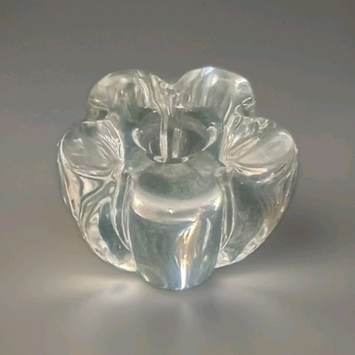 Bougeoir cristal signé daum - daum,