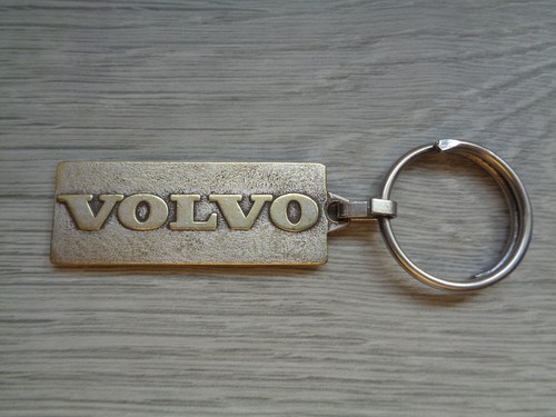 Porte cle metal volvo - metal, lem