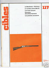 CIBLES N°117  ARMES TIR CHASSE ruger remington carabine erma fusil carcano 