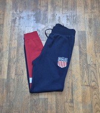 Pantalon jogging rétro homme Polo Ralph Lauren bleu marine taille S 36 Rétro 