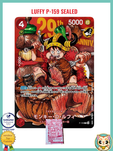 Luffy 159 shonen jump - luffy, p-159
