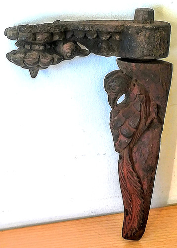 Sculpture murale torchère - sculpture,