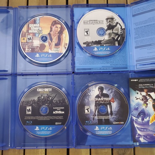 Four playstation ps4 - 4, games