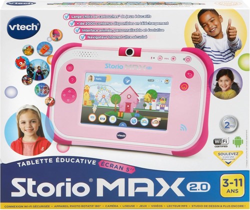 Jeux jouet vtech storio max - -,