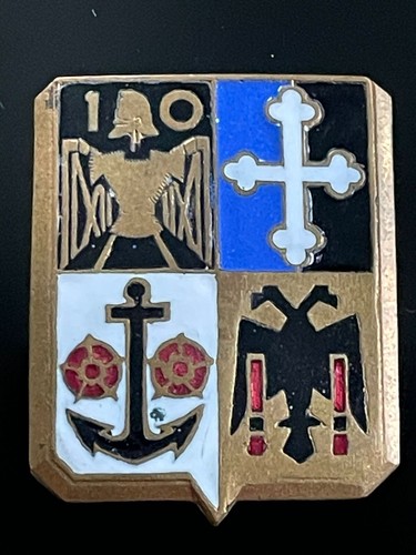 Insigne régiment du - e,