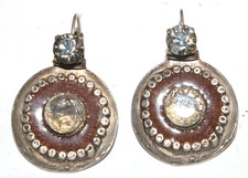 boucles d'oreilles vintages signées FRANCK HERVAL