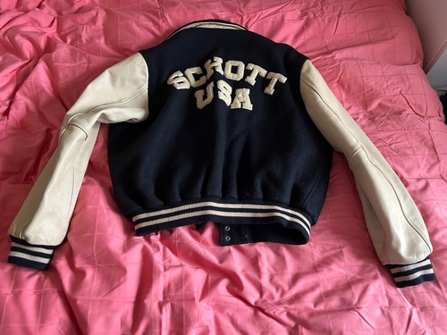 Blouson teddy schott taille - blouson,