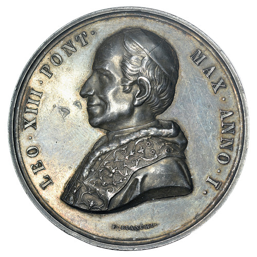 Médaille vatican argent - vatican, léon