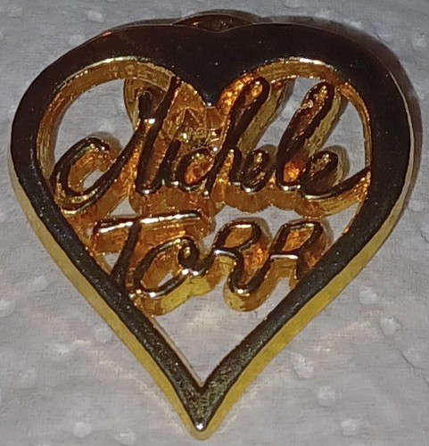 Pin metal coeur couleur - couleur, or