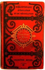 JULES VERNE - MIRIFIQUES AVENTURES DE MAITRE ANTIFER  -HETZEL 4e ED. ET. CORRECT
