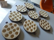 lot de 8 POELON A ESCARGOT