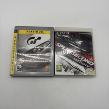 Lot 2 Jeux PS3 – Gran Turismo 5 Platinum + Split/Second – Boîtes Complètes