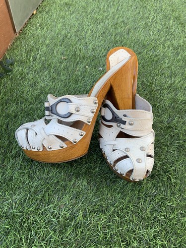 Sabots été bohèmes cuir - sabots,