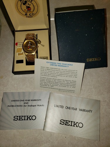 Seiko mickey mouse - mickey, watch