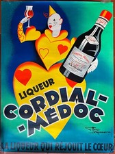 Affiche liqueur cordial - affiche, cordial-medoc