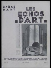 LES ECHOS D'ART n°46 1929