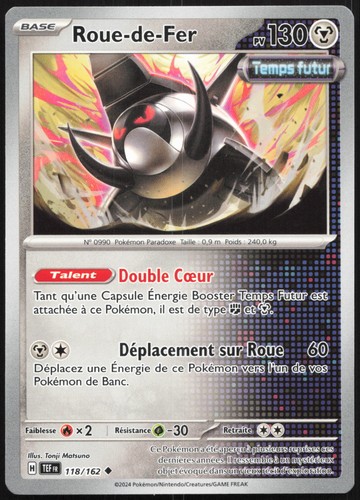 Carte pokémon roue - pokémon, roue-de-fer
