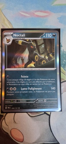 Carte pokémon noctali - pokémon,