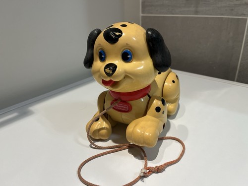 Ancien petit chien tirer - à,