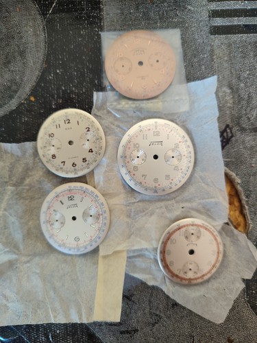 Lot cadrans chronographe - lot,