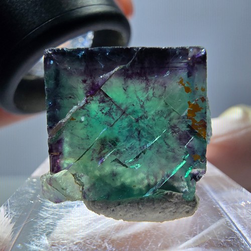 Spécimen cube fluorite - cube, de