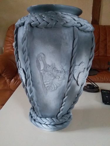 Vase poterie déco fait - fait, main