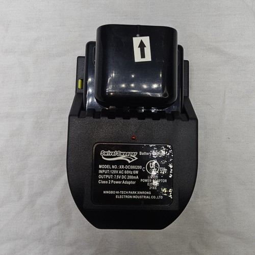Swivel sweeper battery - swivel, charger