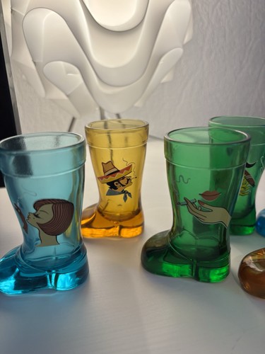 Vintage boot shot glasses mod - vintage,